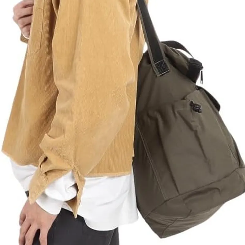 Carhartt WIP Cotton With Nylon Shoulder Bag Crossbody Bag Handbag Regular Unisex Army Green-2