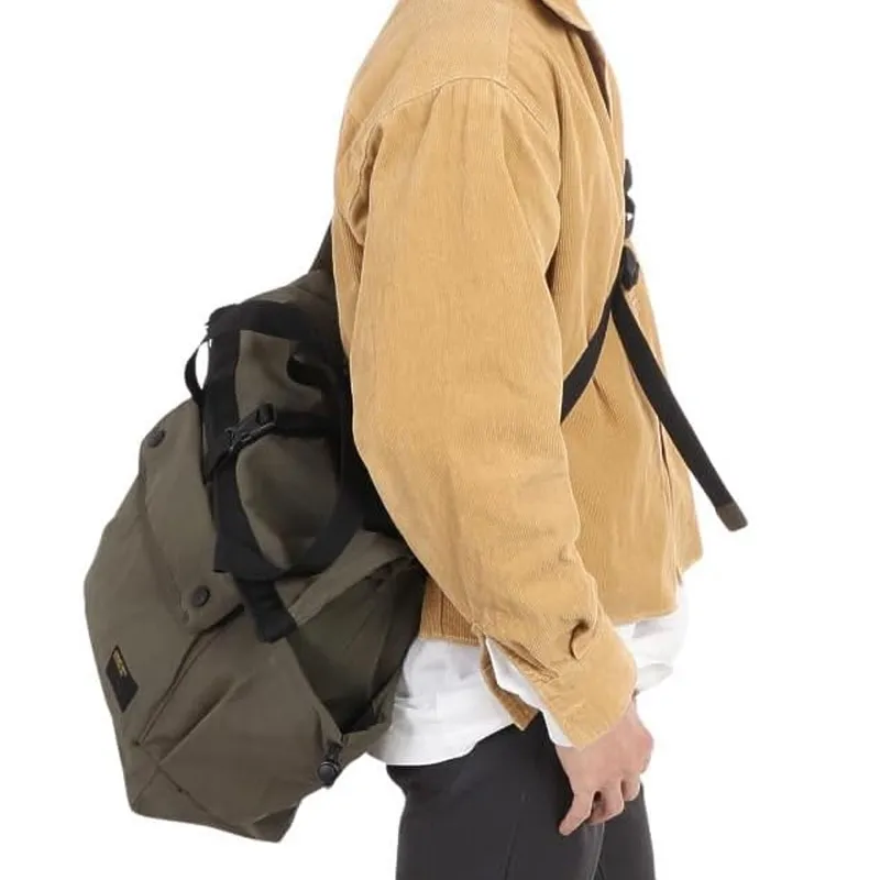 Carhartt WIP Cotton With Nylon Shoulder Bag Crossbody Bag Handbag Regular Unisex Army Green-3