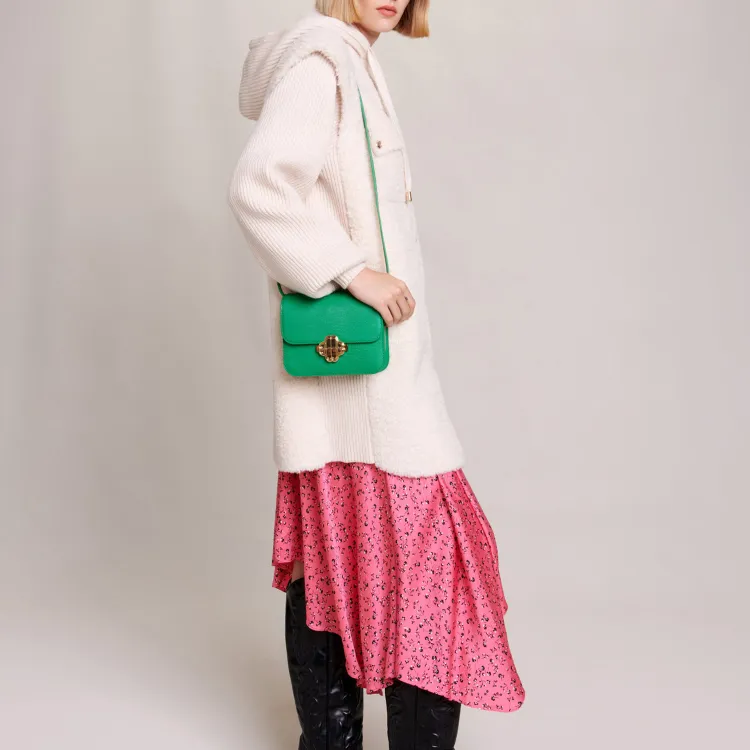 Maje Faux-fux Layered Coat-1