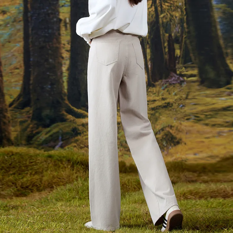 Demana Casual Pants Women's Light Gray-1