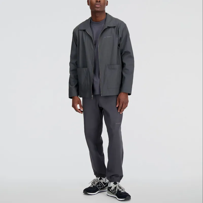 New Balance NB Athletic Linear Jackets & Coats Men's Gray-1