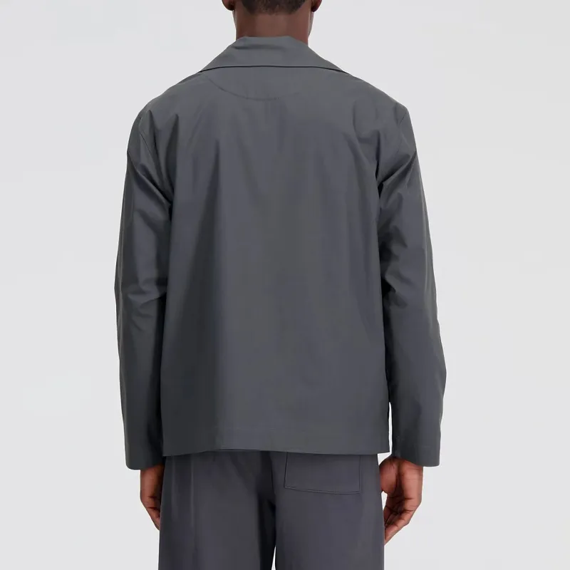 New Balance NB Athletic Linear Jackets & Coats Men's Gray-2