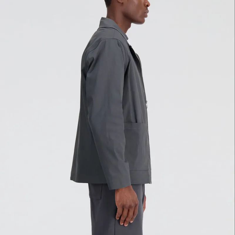 New Balance NB Athletic Linear Jackets & Coats Men's Gray-3