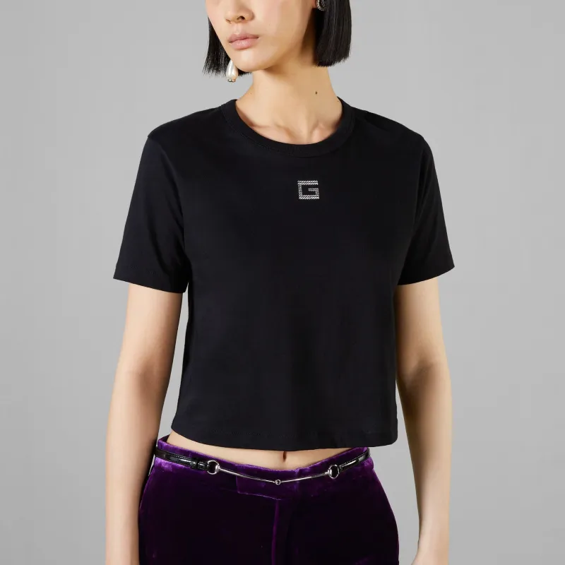 GUCCI Square G Cotton T shirt-2