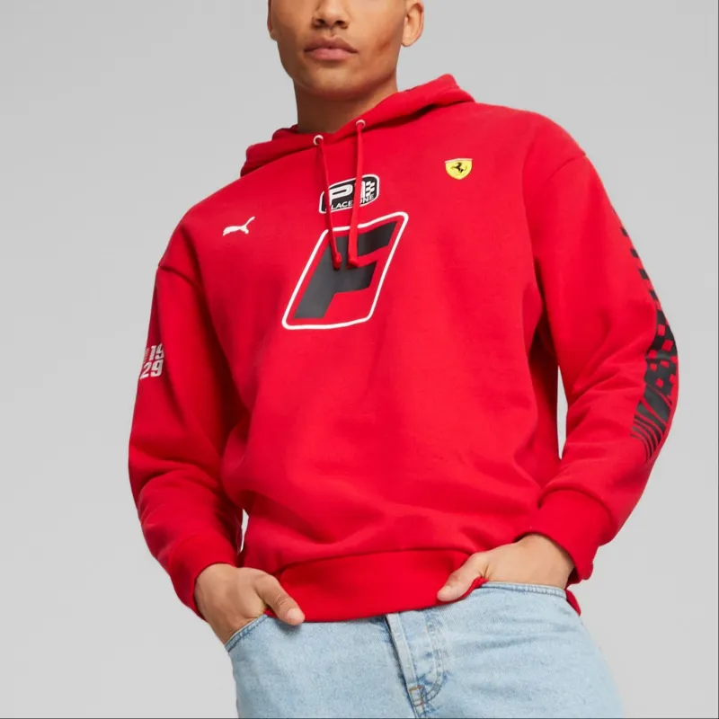 PUMA Scuderia Ferrari Sweatshirts Men Red-3