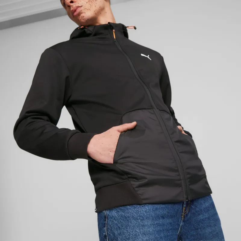 PUMA Sudadera Con Gorra Y Cierre Completo Open Road Para Hombre-3