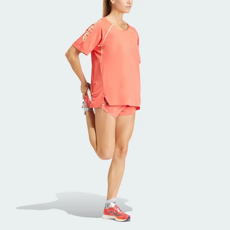 Adidas Casual Shorts Women's Pink-3