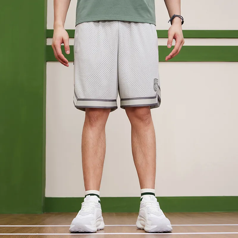 XTEP Casual Shorts Men's Castle Gray-3