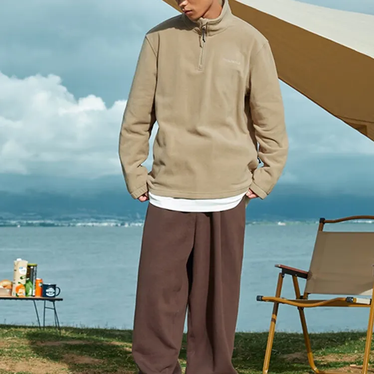 QIAODAN Sweatshirt Men's Wheat Brown-2