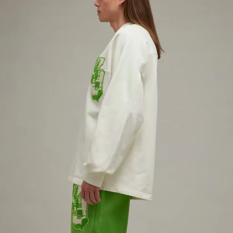 Y 3 Logo patch Organic Cotton Sweatshirt-2