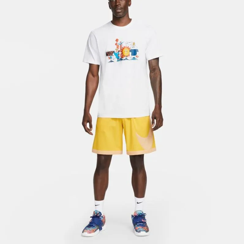 Nike Basketball Shorts Men's Yellow-1