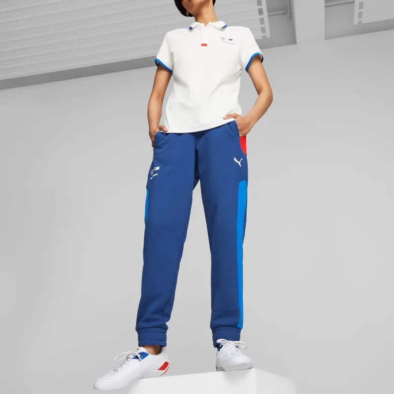 PUMA x BMW Collaboration Motorsport Mt7 Motorsport Sweatpants Casual Pants Women's Blue-2