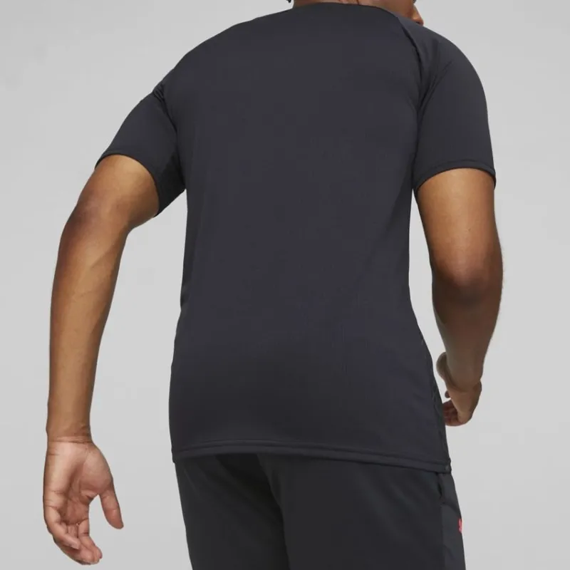 PUMA Manchester City Prematch Jersey Soccer Jersey Men's Black-3
