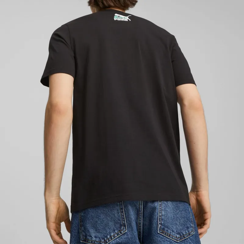 PUMA Classics Super Puma Tee T-Shirt Men's Black-4