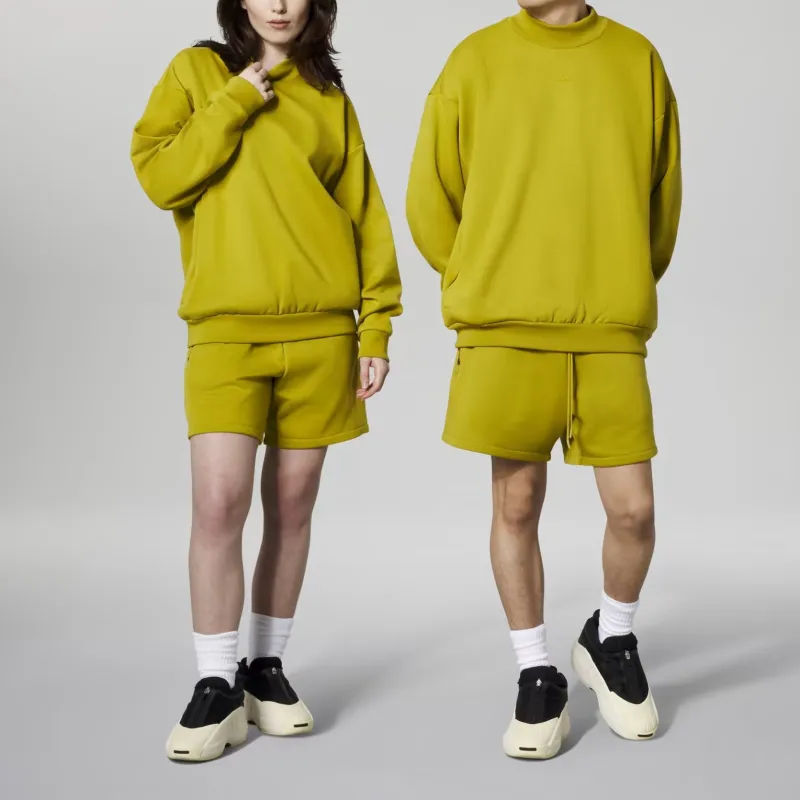 Adidas Basketball Crew Sweatshirt Sweatshirt Unisex Olive Green-2