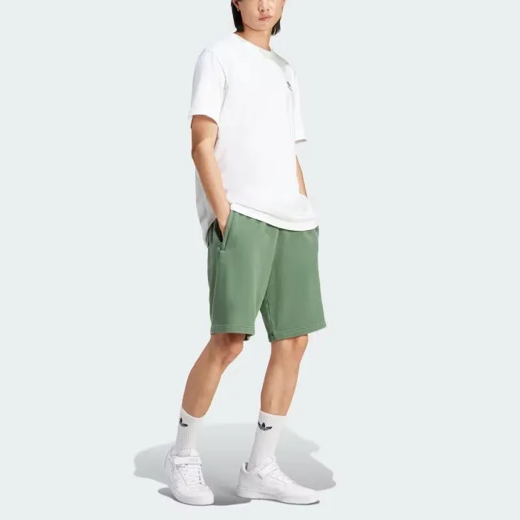 adidas originals Adicolor Outline Trefoil Shorts Green-3