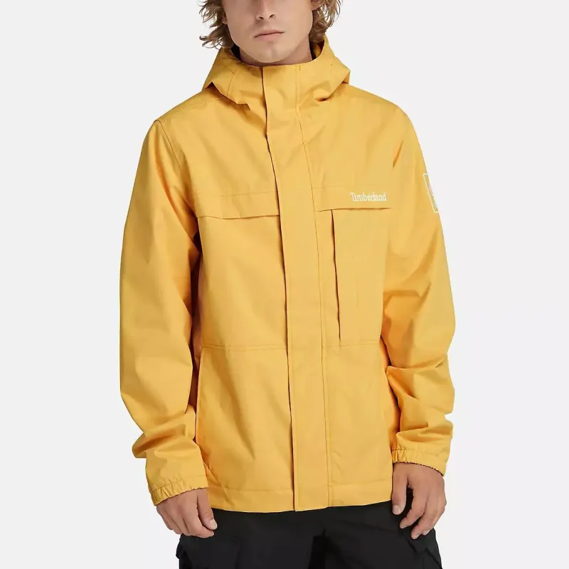 Timberland Benton Water-Resistant Shell Jacket Jackets Coats Men's Mustard Yellow-3