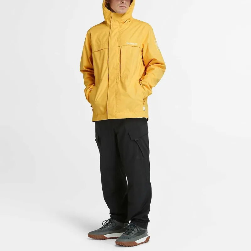 Timberland Benton Water-Resistant Shell Jacket Jackets Coats Men's Mustard Yellow-1