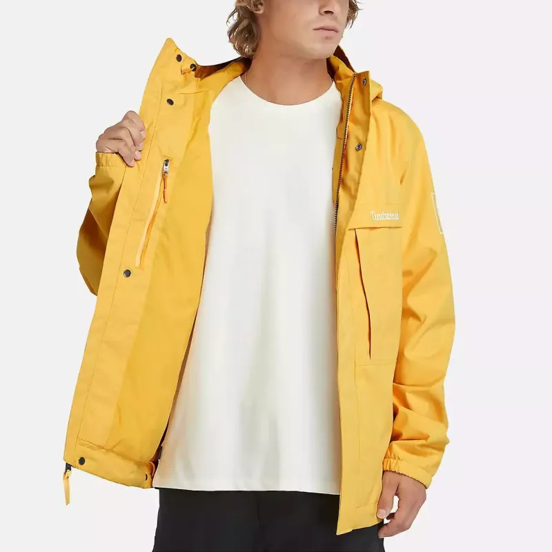 Timberland Benton Water-Resistant Shell Jacket Jackets Coats Men's Mustard Yellow-4