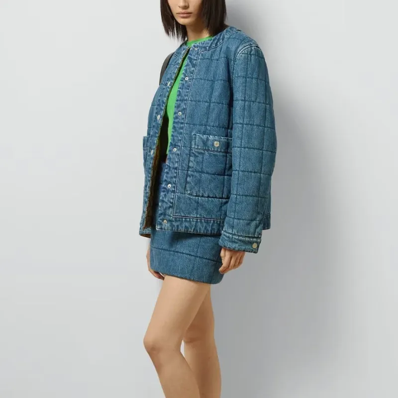 GUCCI Reversible Denim Jacket 'Blue/Multicolor'-3