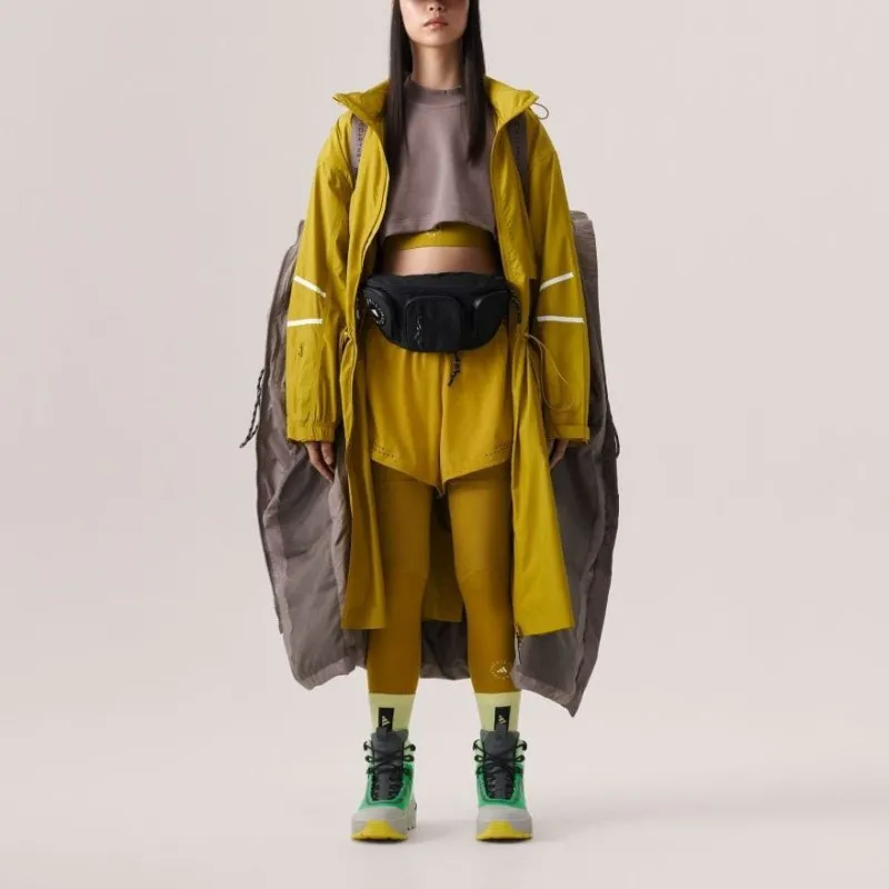 Adidas Parka Coats Women's Ginger Yellow-2