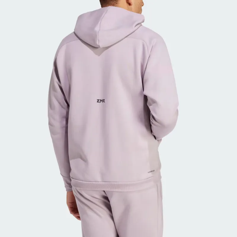 Adidas Z.N.E. Premium Full Zip Hooded Jackets & Coats Men's Fig-2