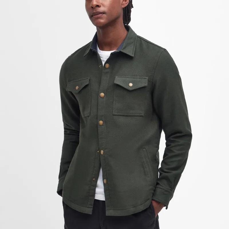 BARBOUR Barbour Carrbridge Overshirt Shirt Men's Medium Olive-2