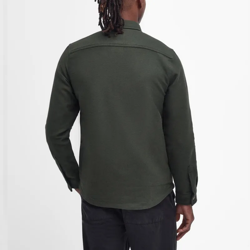 BARBOUR Barbour Carrbridge Overshirt Shirt Men's Medium Olive-3