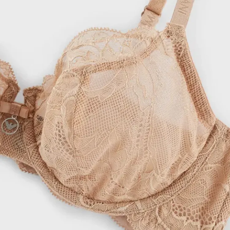 EMPORIO ARMANI Virtual Lace Underwired Bra-5