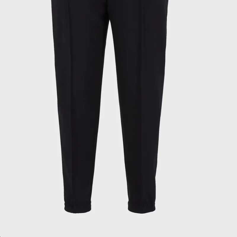 EMPORIO ARMANI Pressed crease Tapered Leg Trousers-4