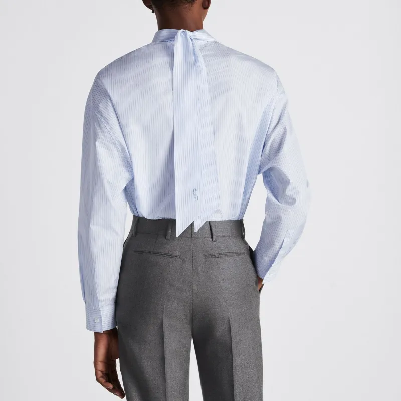 DIOR Shirts Men Light Blue-4