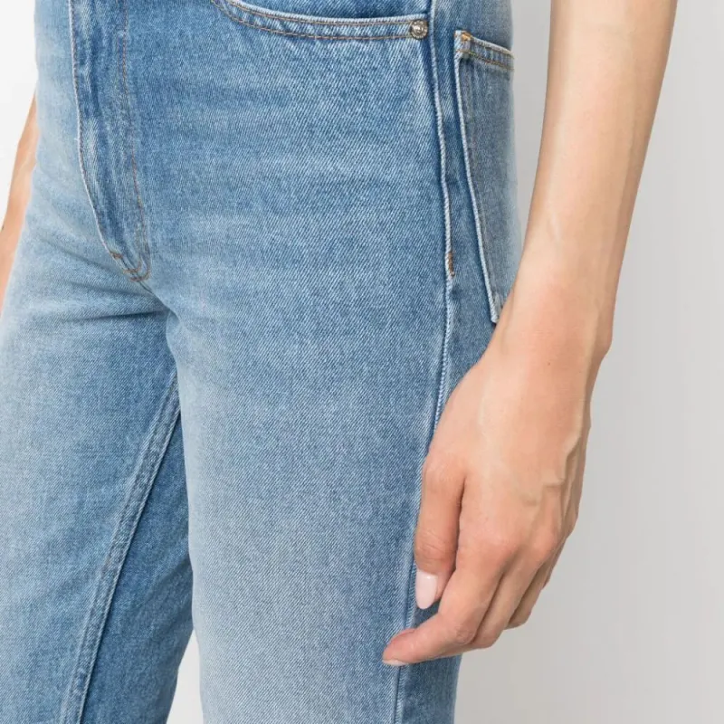 Rabanne Coin detail Flared Jeans-3