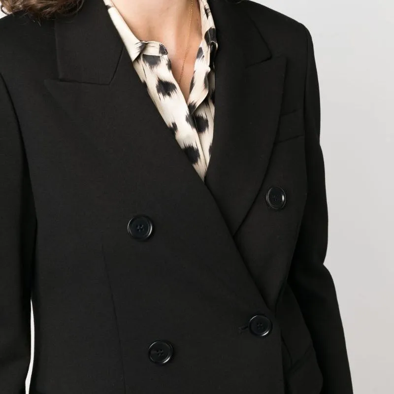 ASPESI Long sleeved Double breasted Blazer-5