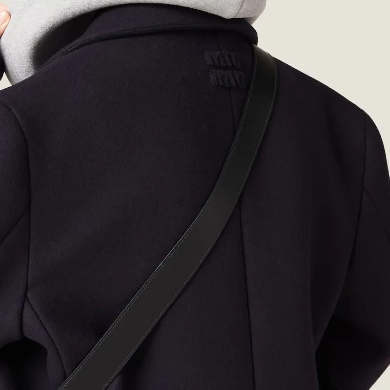 MIU MIU Double breasted Wool Peacoat-3