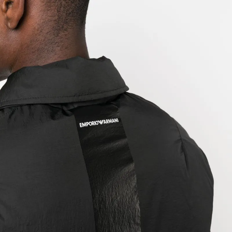EMPORIO ARMANI FW23 Jackets Coats Men's Black-4