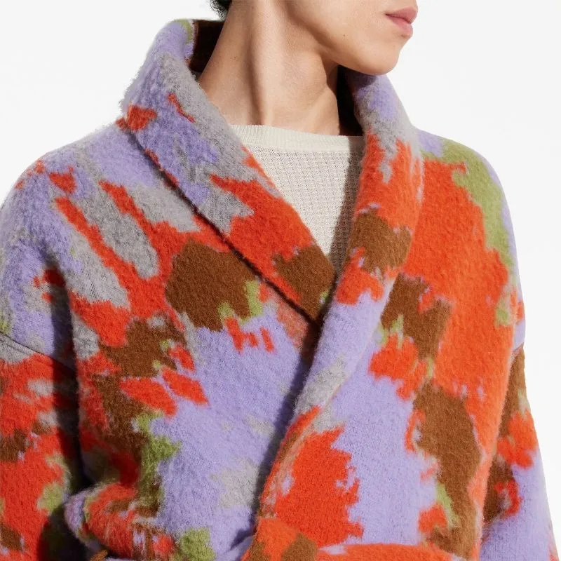 Ermenegildo Zegna X The Elder Statesman Intarsia Cashmere-wool Robe-4