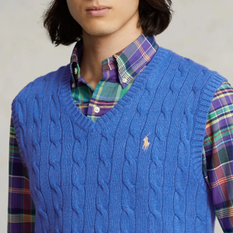 Polo Ralph Lauren Vests Men Blue-4