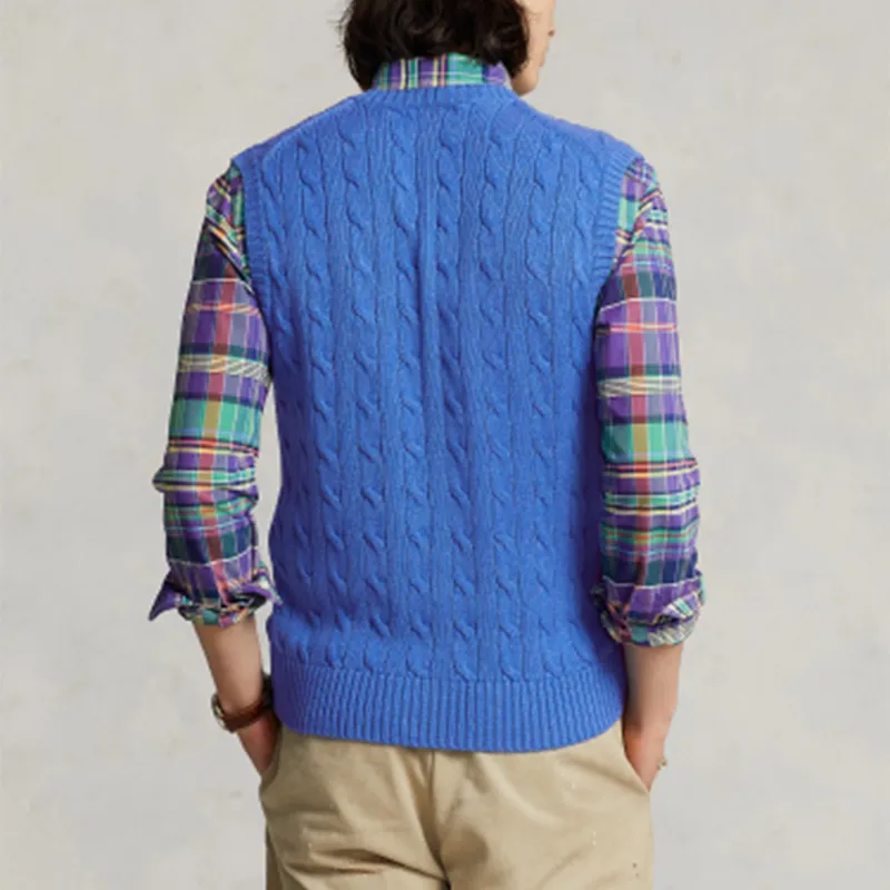 Polo Ralph Lauren Vests Men Blue-3