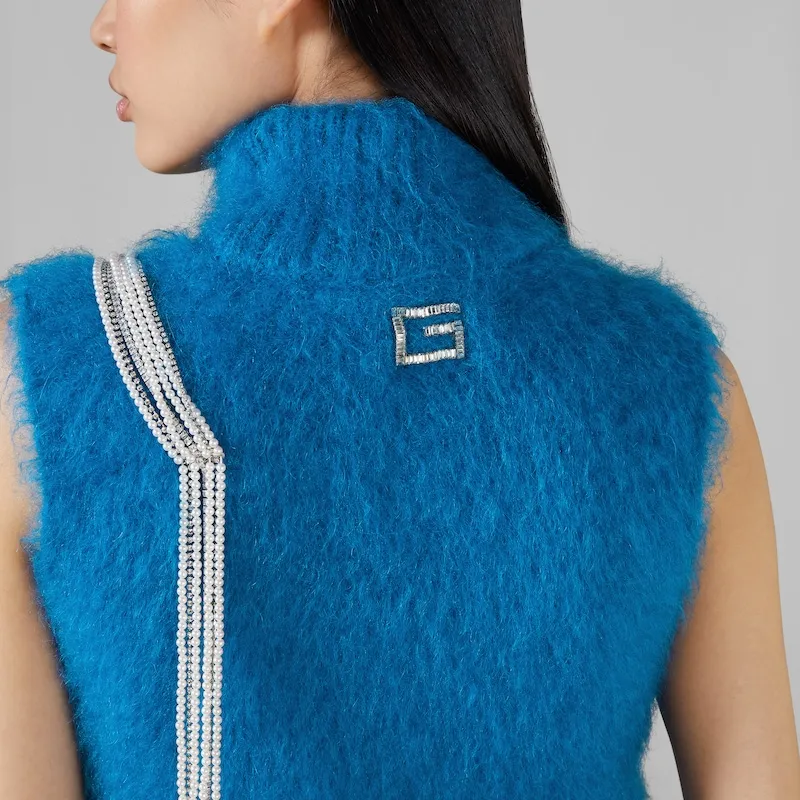 GUCCI Sweaters Women's Blue-5