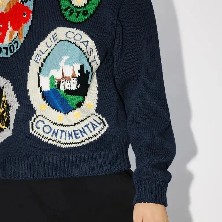 KENZO Travel Intarsia knit Jumper-7