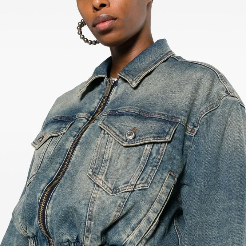 Blumarine Denim Jacket Women's Blue-4