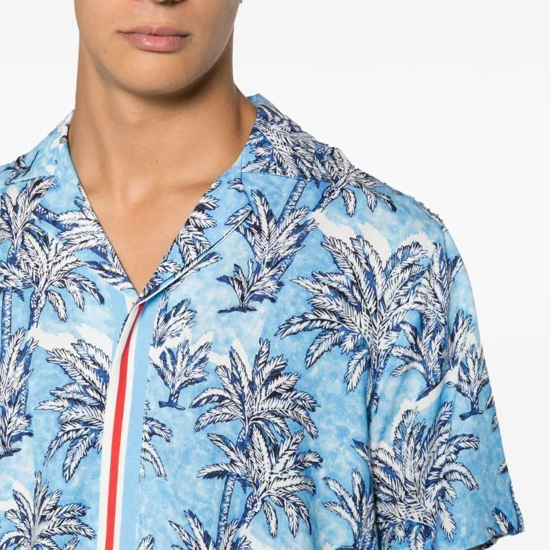 Orlebar Brown Shirts Men Blue-3