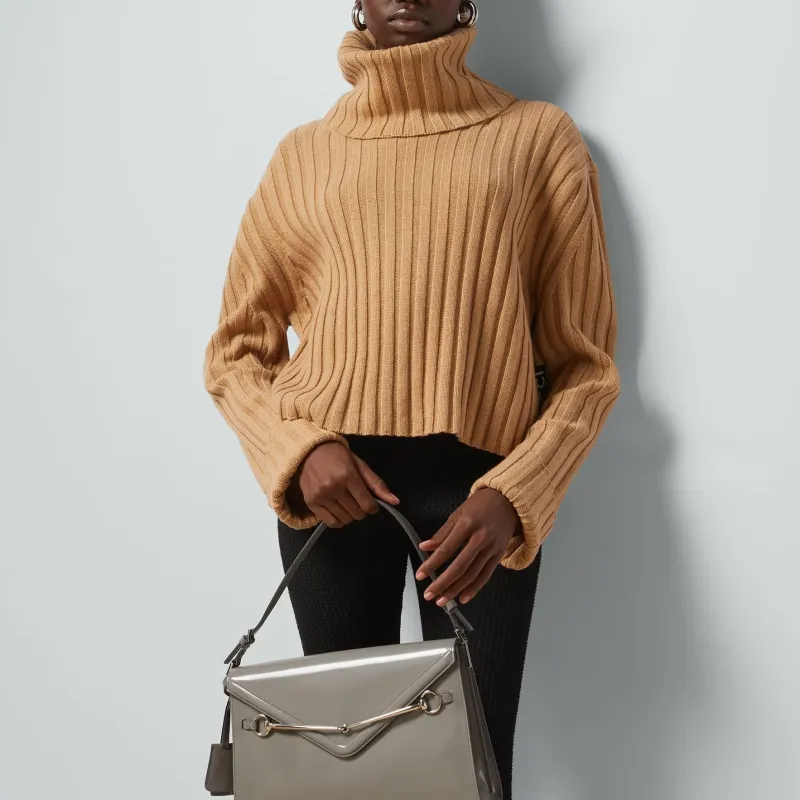 GUCCI Sweater Women's Light Brown-3