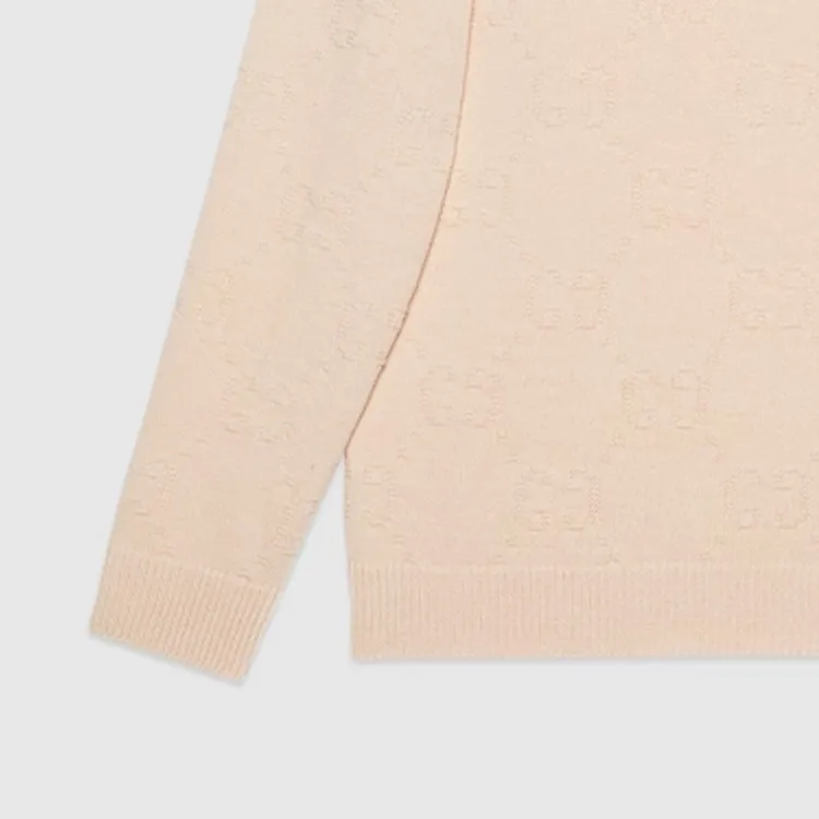 GUCCI Logo Intarsia Knit Sweater-2
