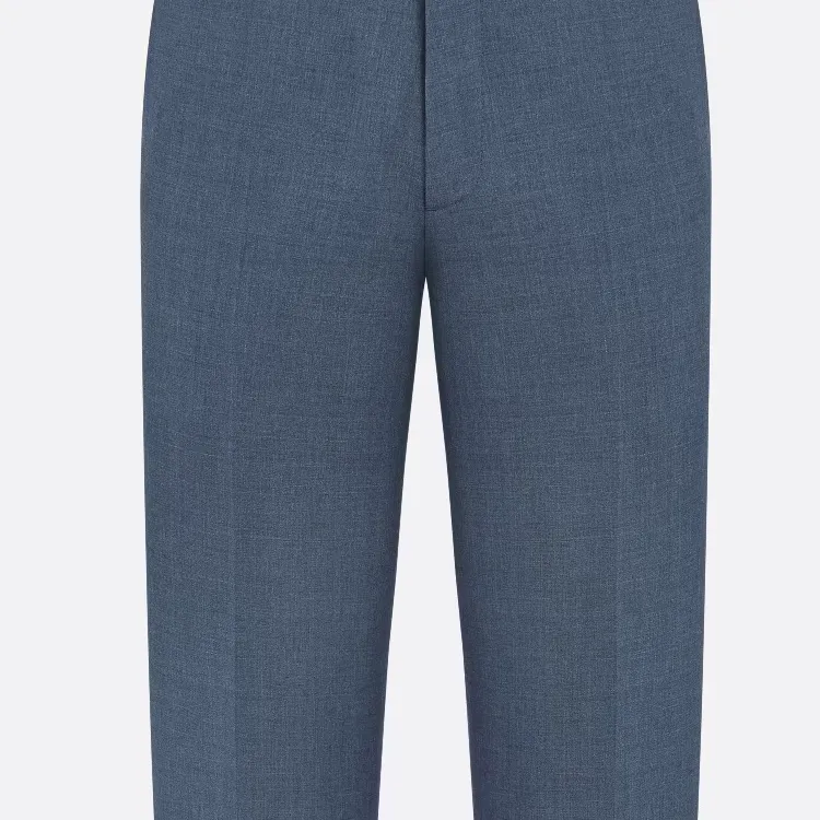 DIOR Suit Trouser Men's Blue Gray-3