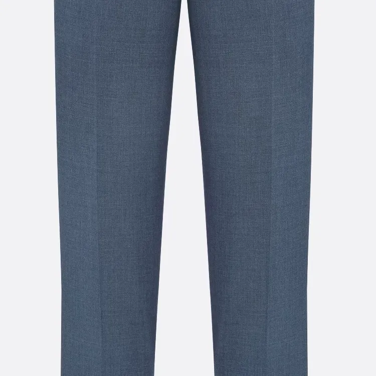 DIOR Suit Trouser Men's Blue Gray-4