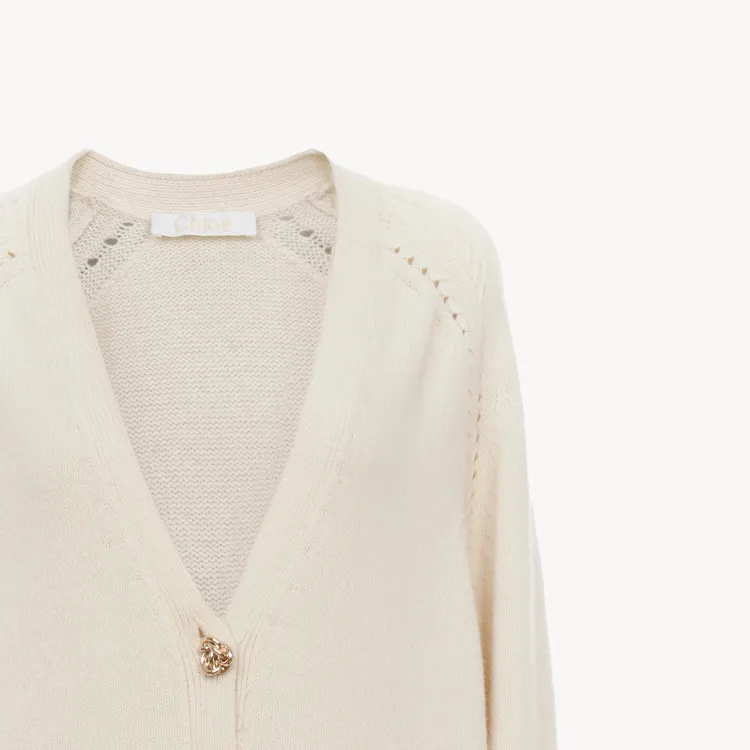 Chloé Generous Cashmere Cardigan-4
