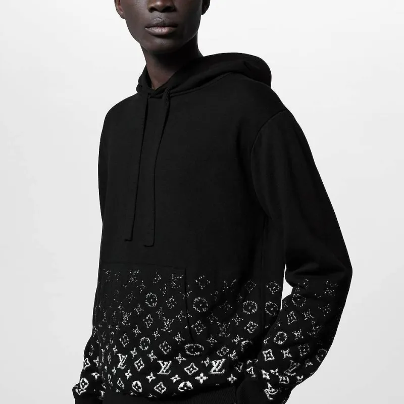 LOUIS VUITTON Gradient Cotton Hoodie-5