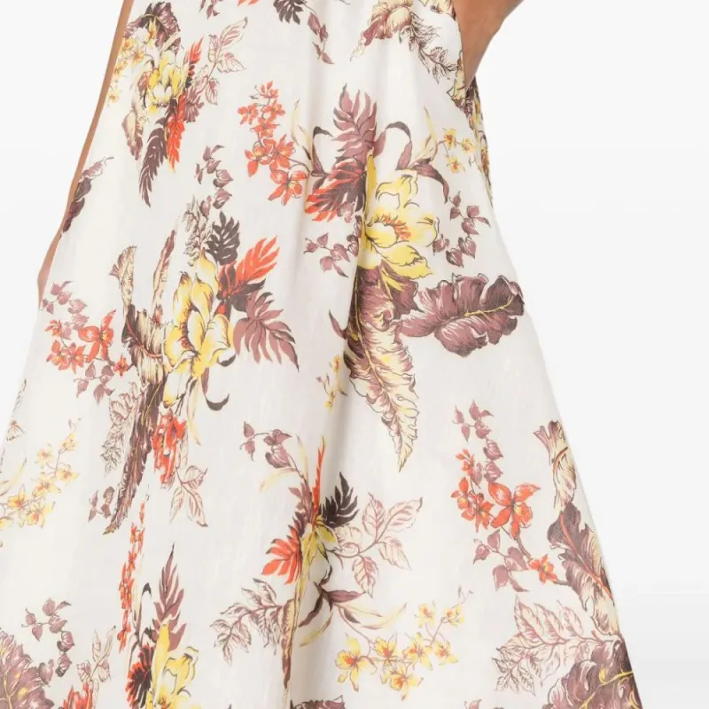 Zimmermann Matchmaker Floral print A line Skirt-5