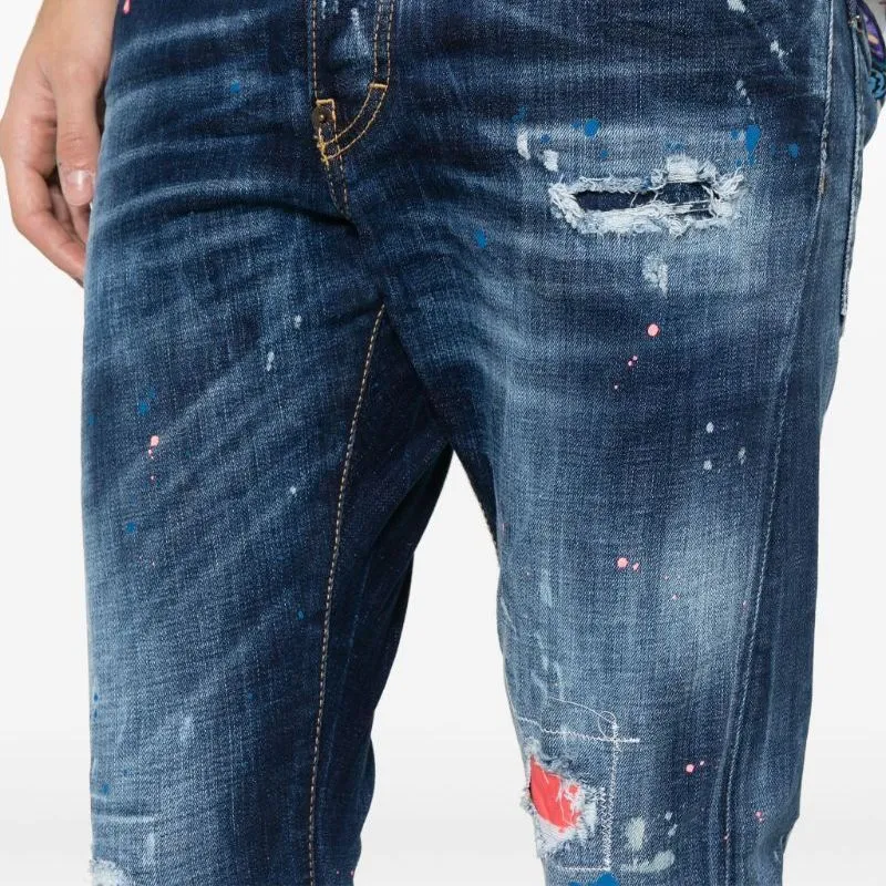 DSQUARED 2 Sexy Twist Distressed Jeans-6